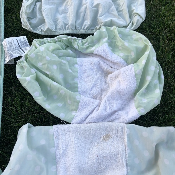 VGUC / GUC Changing Table Sage Green Cover Bundle - Picture 2 of 4
